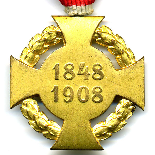 Австро-Венгрия. Юбилейный крест 1908 года.