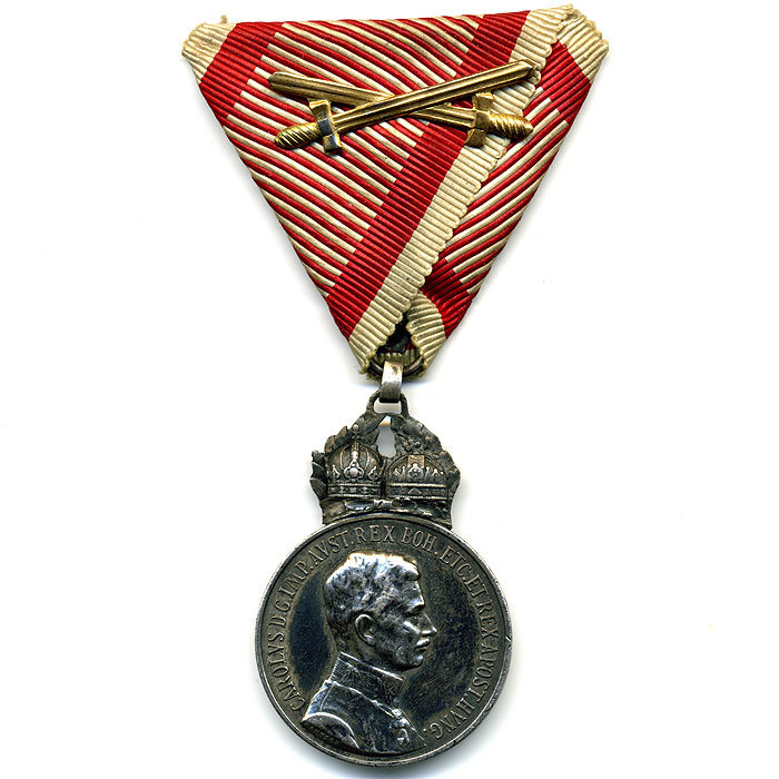 Австро-Венгрия. Воинская медаль за заслуги «Signvm lavdis».
