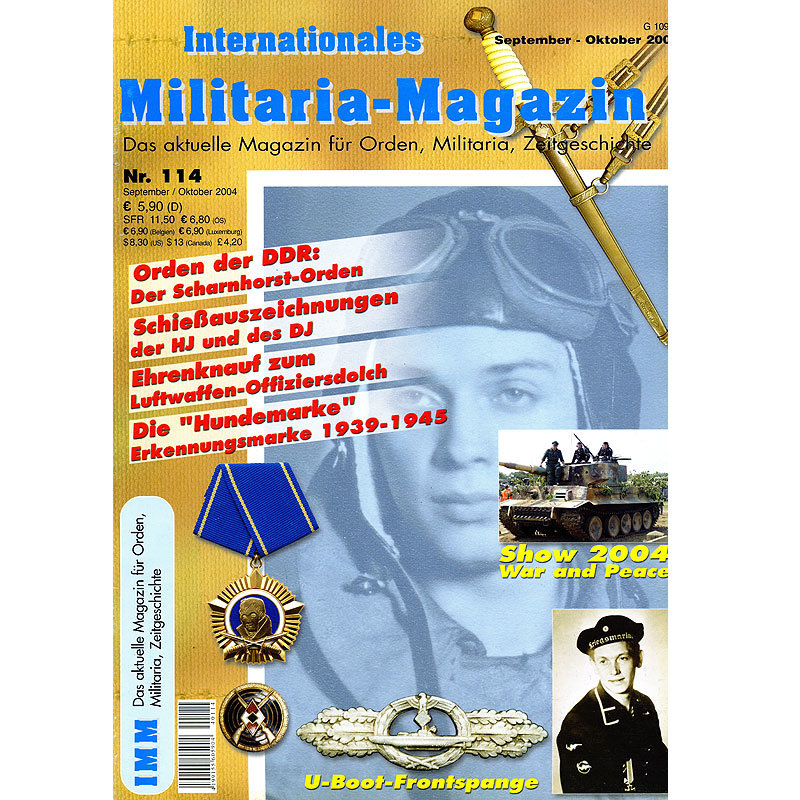 Militaria-Magazin #114. Журнал для коллекционеров наград и униформы Третьего Рейха.