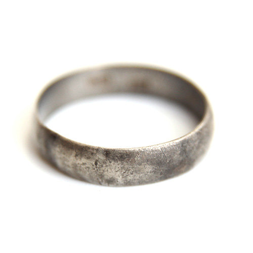 Старинное серебряное кольцо с царской пробой 84 и именником мастера АСС, Россия 19 век.