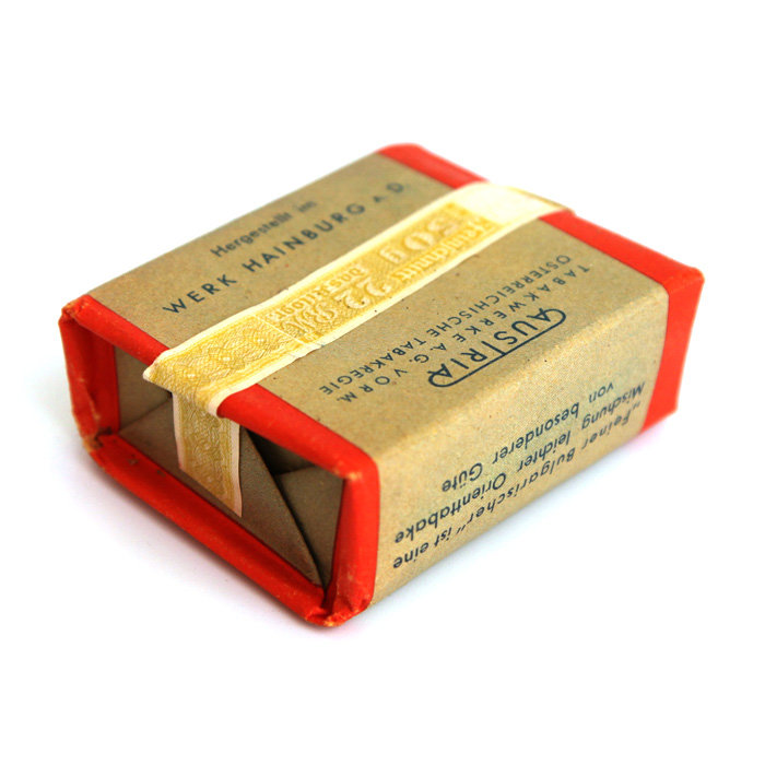 Пачка оригинального табака для Вермахта фирмы Regie, 1938-1945 год.
