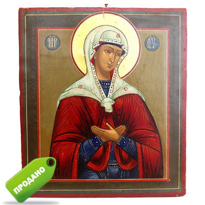 Православная русская икона Божия Матерь Ахтырская.