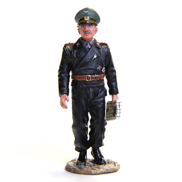 Коллекционный оловянный солдатик знаменитый Генерал-полковник Хайнц Вильгельм Гудериан. Красивый оловянный солдатик в подарок.
