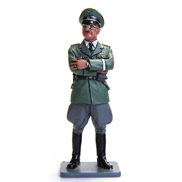 Коллекционный оловянный солдатик Рейхсфюрер СС и начальник РСХА Генрих Гиммлер в кителе