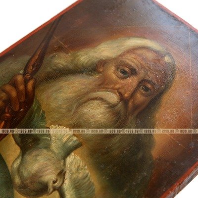 Редкая икона Бога Отца или Господа Саваофа по мотивам Giovanni Battista Piazzetta. Санкт-Петербург 1820-1850 гг.