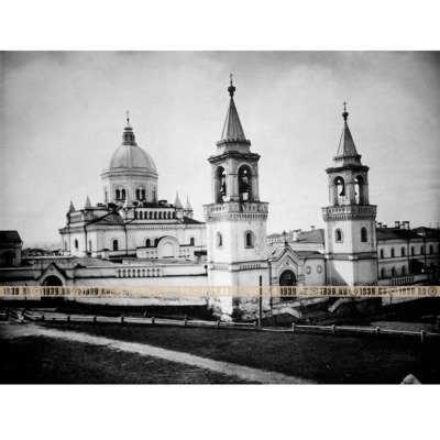 Старинная намоленная Богородничная четырехчастная икона. Москва, Иоанно-Предтеченский монастырь 1906 год.