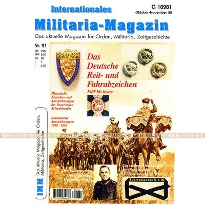 Militaria-Magazin #91. Журнал для коллекционеров наград и униформы Третьего Рейха.