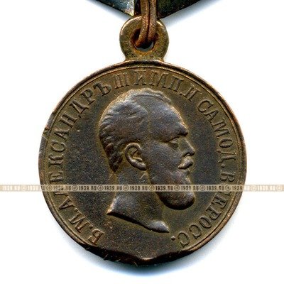 Награда царской России, бронзовая медаль В память коронации Александра 3, Коронован в Москве мая 15 1883 года.