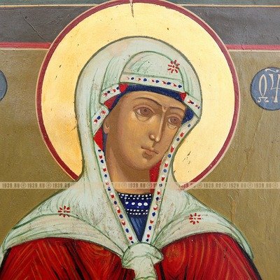 Православная русская икона Божия Матерь Ахтырская.