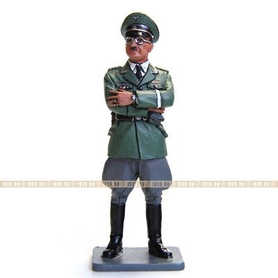 Коллекционный оловянный солдатик Рейхсфюрер СС и начальник РСХА Генрих Гиммлер в кителе