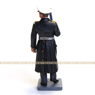 Коллекционный оловянный солдатик Гросс-адмирал Карл Дёниц с маршальским жезлом