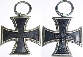 Железный крест 2-й степени образца 1813 года. Поздний выпуск.
