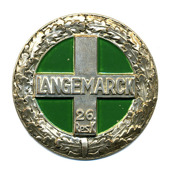 Эмблема Langemarck 26Res.K. 26-го резервного Корпуса 
