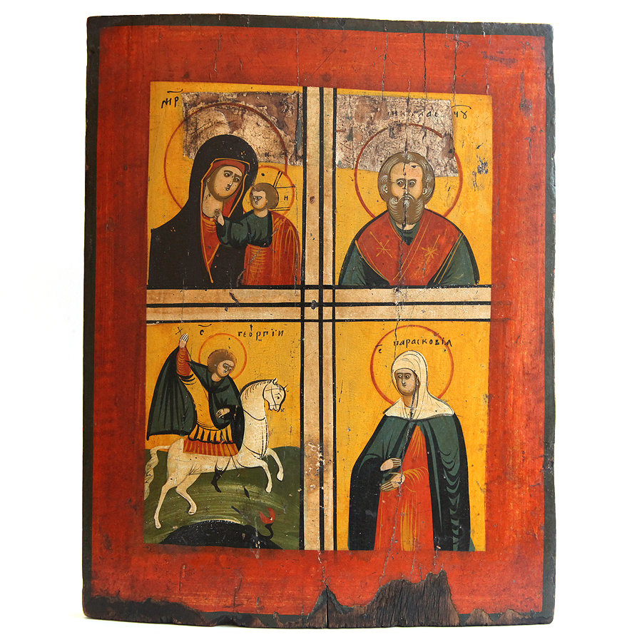 Старинная старообрядческая икона 