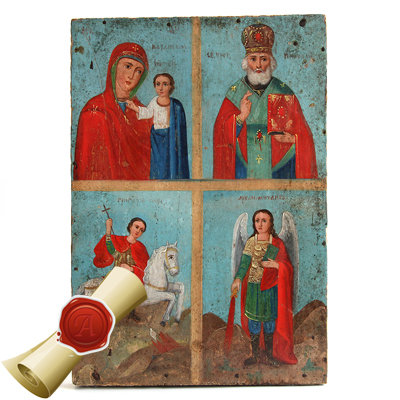 Старинная старообрядческая икона 
