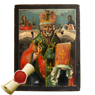 Старинная икона для подарка 