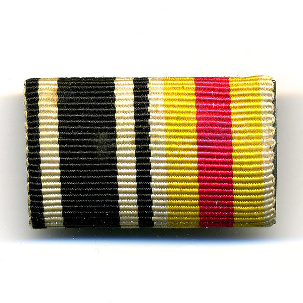 Орденская планка. Железный крест и медаль Военных заслуг.