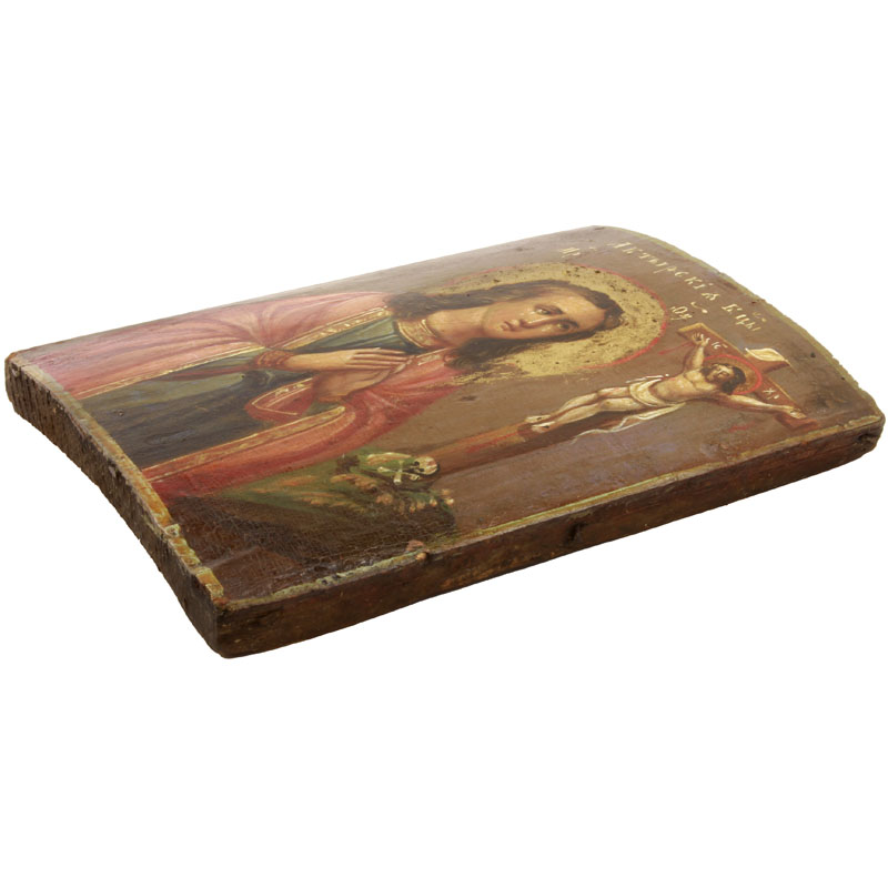 Старинная Ахтырская икона Божией Матери. Россия 1850-1880 год