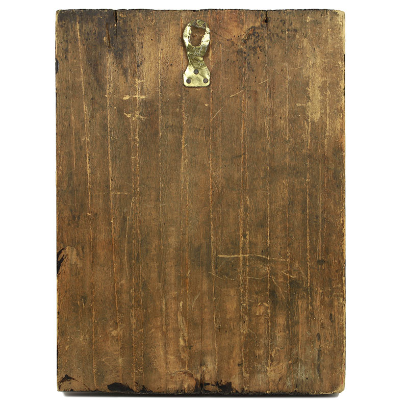 Антикварная Тихвинская икона Божией Матери. Россия, Курская губерния 1870-1900 год