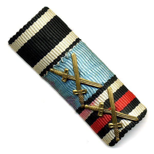 Орденская планка Железный крест, армейская выслуга, крест Гинденбурга