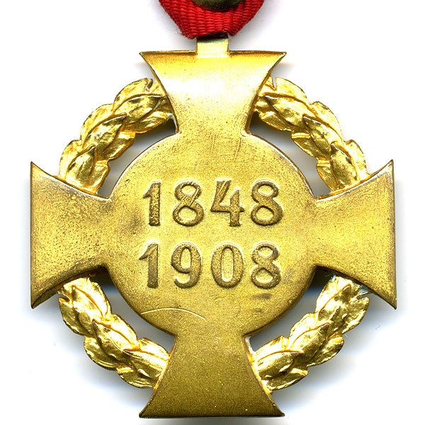 Австро-Венгрия. Юбилейный крест 1908 года.