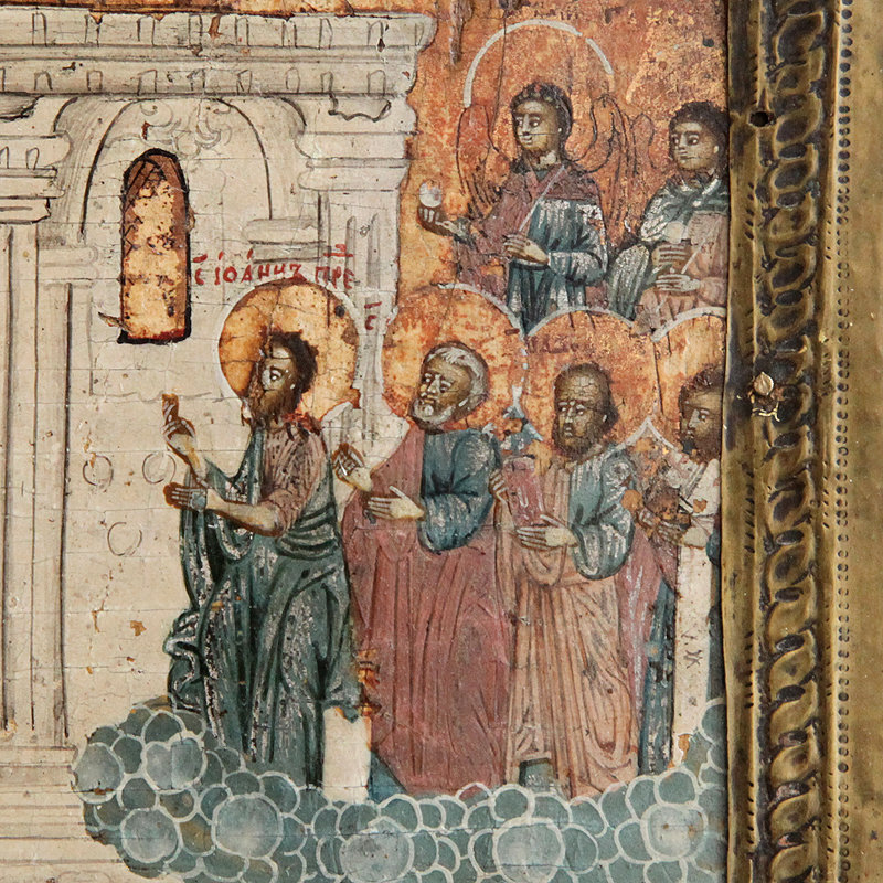 Православная старинная икона 