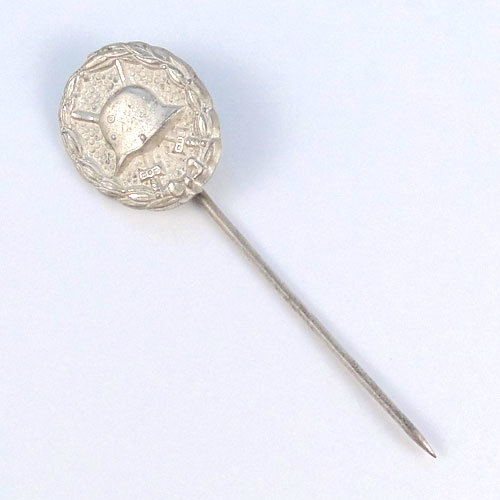 Миниатюра. Знак за ранение в серебре образца 1914г.