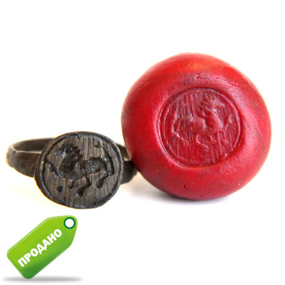 Старинный славянский перстень или перстень оберег 