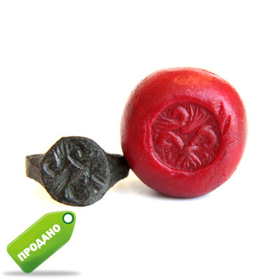 Старинный славянский перстень или перстень оберег 