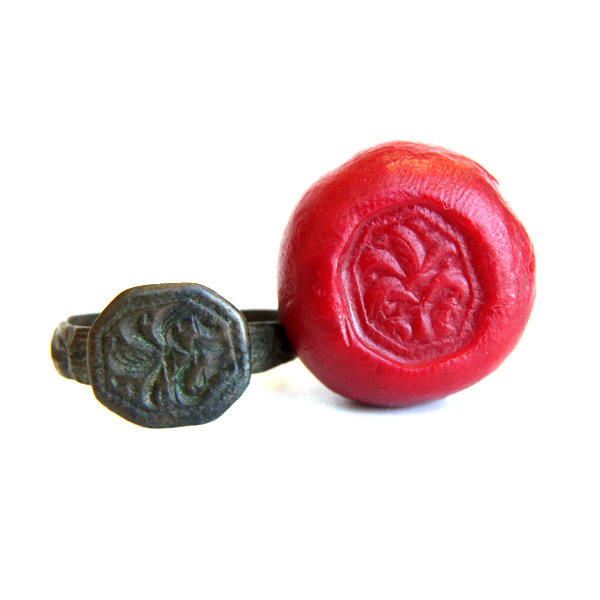 Старинный славянский перстень или перстень оберег 