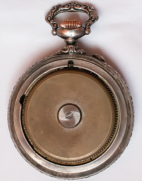 Старинные Карманные часы 1890-1910 гг. Швейцария. 8-суточный завод.