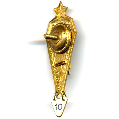 Нагрудный знак Инструктор Парашютист СССР 500 прыжков и шильдик 10-25