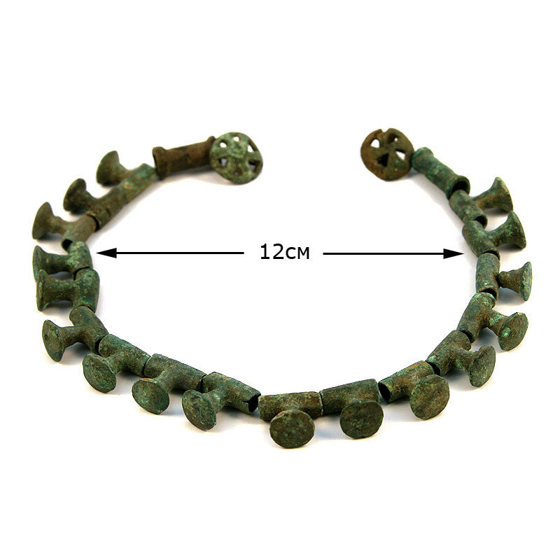 Бронзовое шейное ожерелье. Кобанская культура. 7 век до нашей эры.