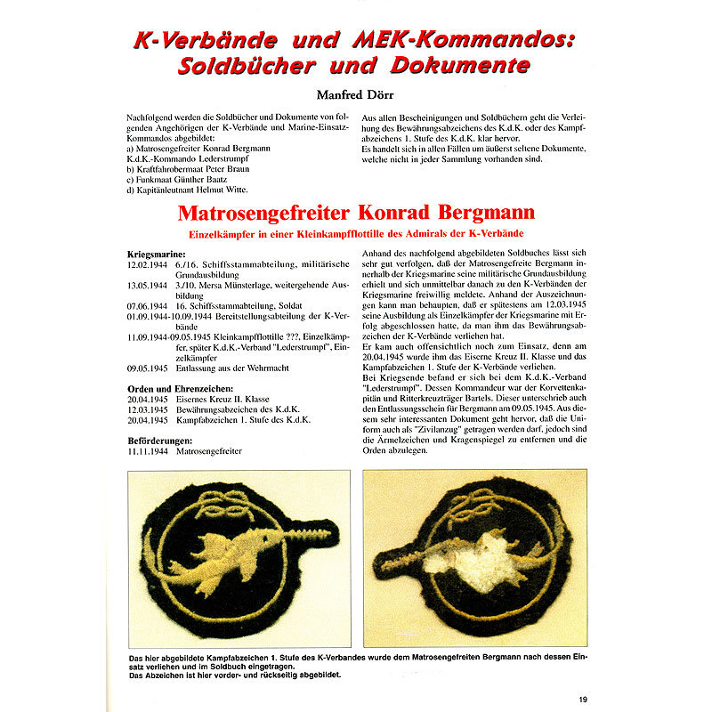 Militaria-Magazin #113. Журнал для коллекционеров наград и униформы Третьего Рейха.