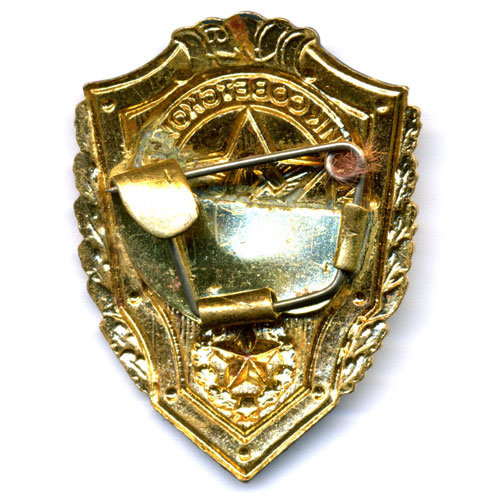 Нагрудный знак. Отличник Советской Армии. Образец 1960-х годов.