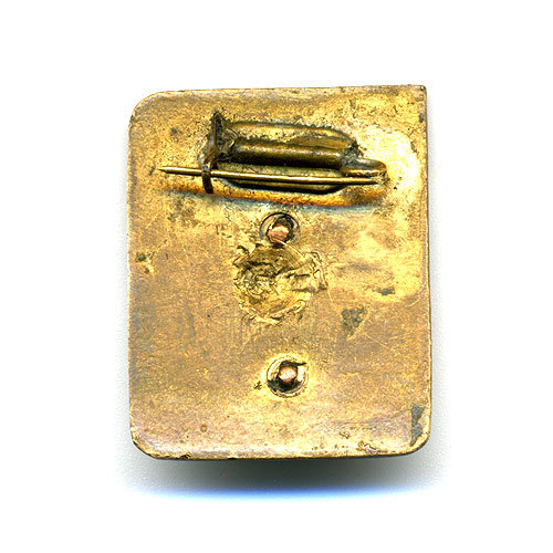 Нагрудный знак СССР. 1 разряд по гимнастике. 1950-е гг.