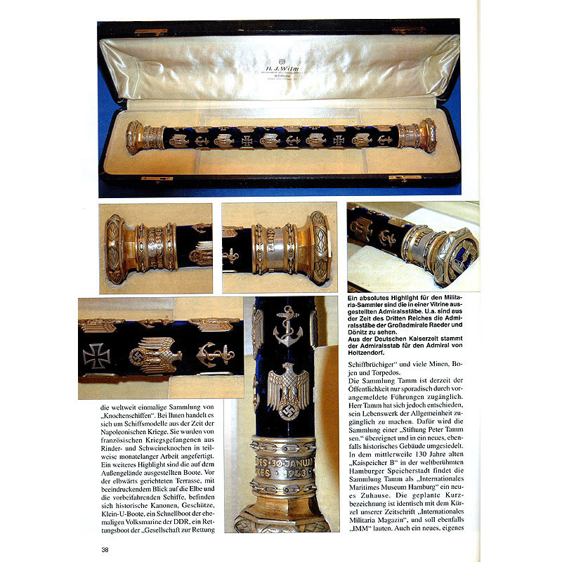 Militaria-Magazin #125. Журнал для коллекционеров наград и униформы Третьего Рейха.