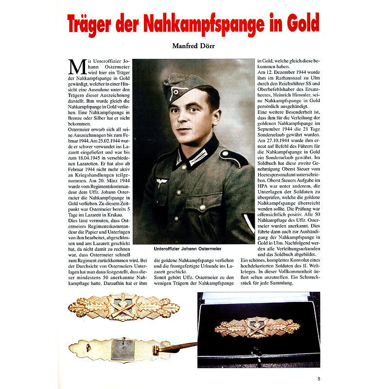 Militaria-Magazin #127. Журнал для коллекционеров наград и униформы Третьего Рейха.