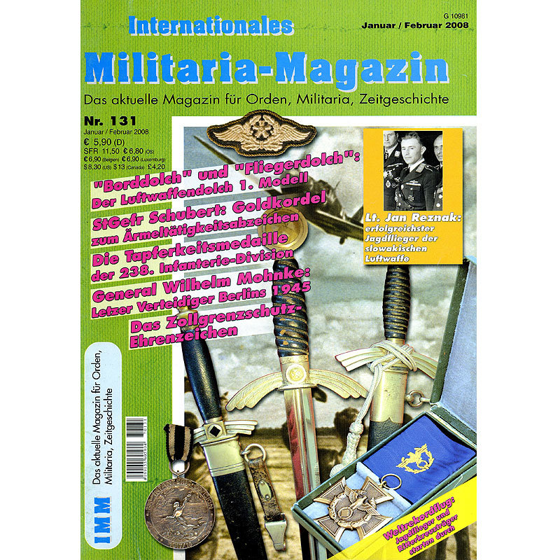 Militaria-Magazin #131. Журнал для коллекционеров наград и униформы Третьего Рейха.
