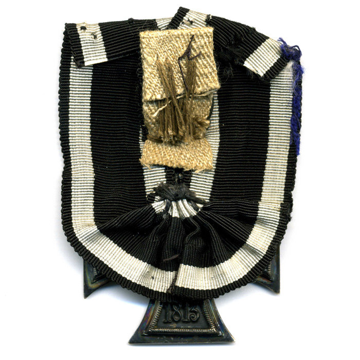 Серебряный Железный крест 2 класса периода 1914-1918 года, серебро 800 пробы.