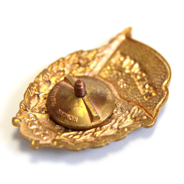 Советский гвардейский знак или Нагрудный знак Гвардия СССР с клеймом Roman Tavast Tallinn R99.