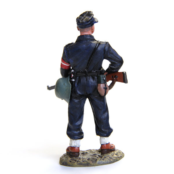 Коллекционный оловянный солдатик Боец-ополченец Гитлерюгенд Hitlerjugend периода 1944-1945 гг