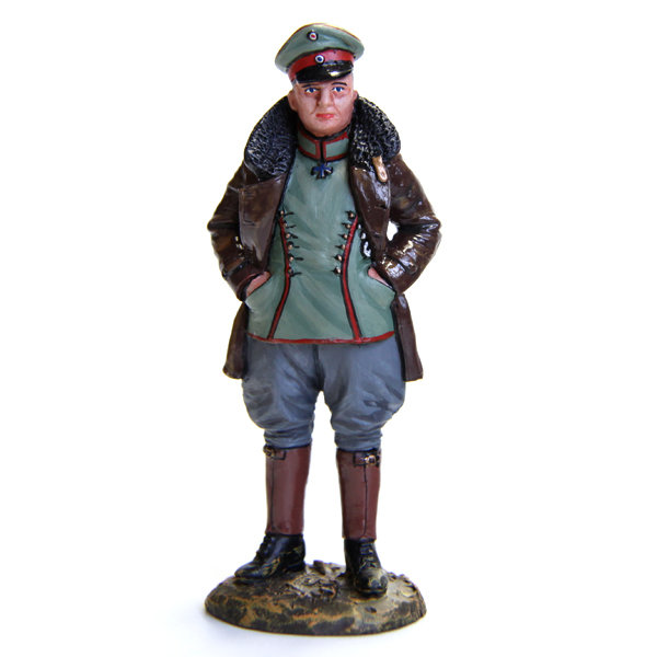Коллекционный оловянный солдатик Красный Барон Манфред фон Рихтгофен 1918-1919 год