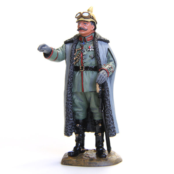 Коллекционный оловянный солдатик Германский Император Кайзер Вильгельм II 1918 г. Красивый оловянный солдатик в подарок.
