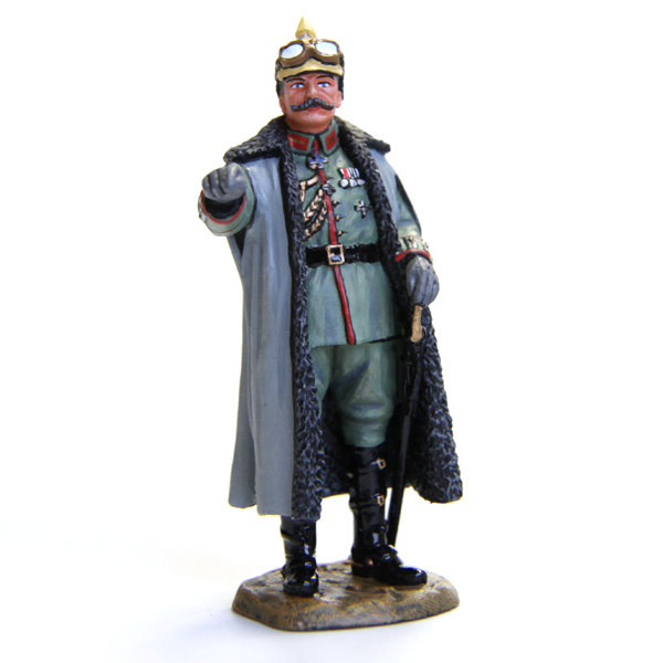 Коллекционный оловянный солдатик Германский Император Кайзер Вильгельм II 1918 г. Красивый оловянный солдатик в подарок.