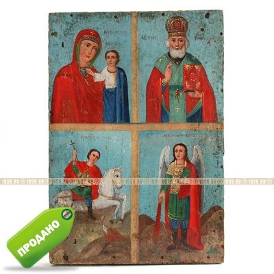 Старинная старообрядческая икона 