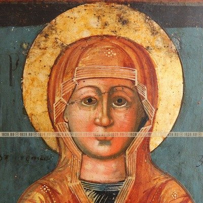 Старинная Икона Знамение Пресвятой Богородицы, Икона 