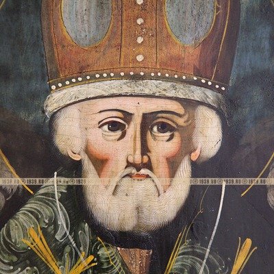 Старинная икона для офиса или большого дома 