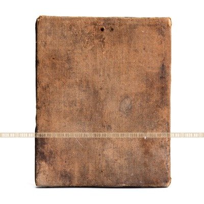 старинная печатная икона святого Алексея Человека Божия. Россия 1890-1910 год.