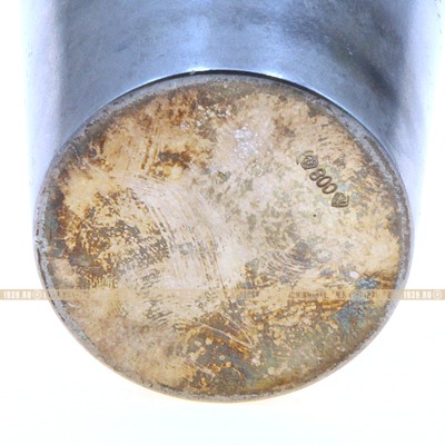 Старинный серебряный стаканчик для шнапса в подарок офицеру полиции или национальной гвардии. Подарок с историей. Веймарская республика 1926-1928 год
